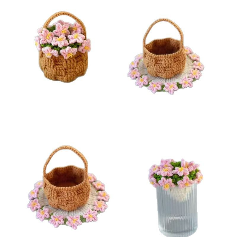 Rose Crochet Coaster DIY Kit
