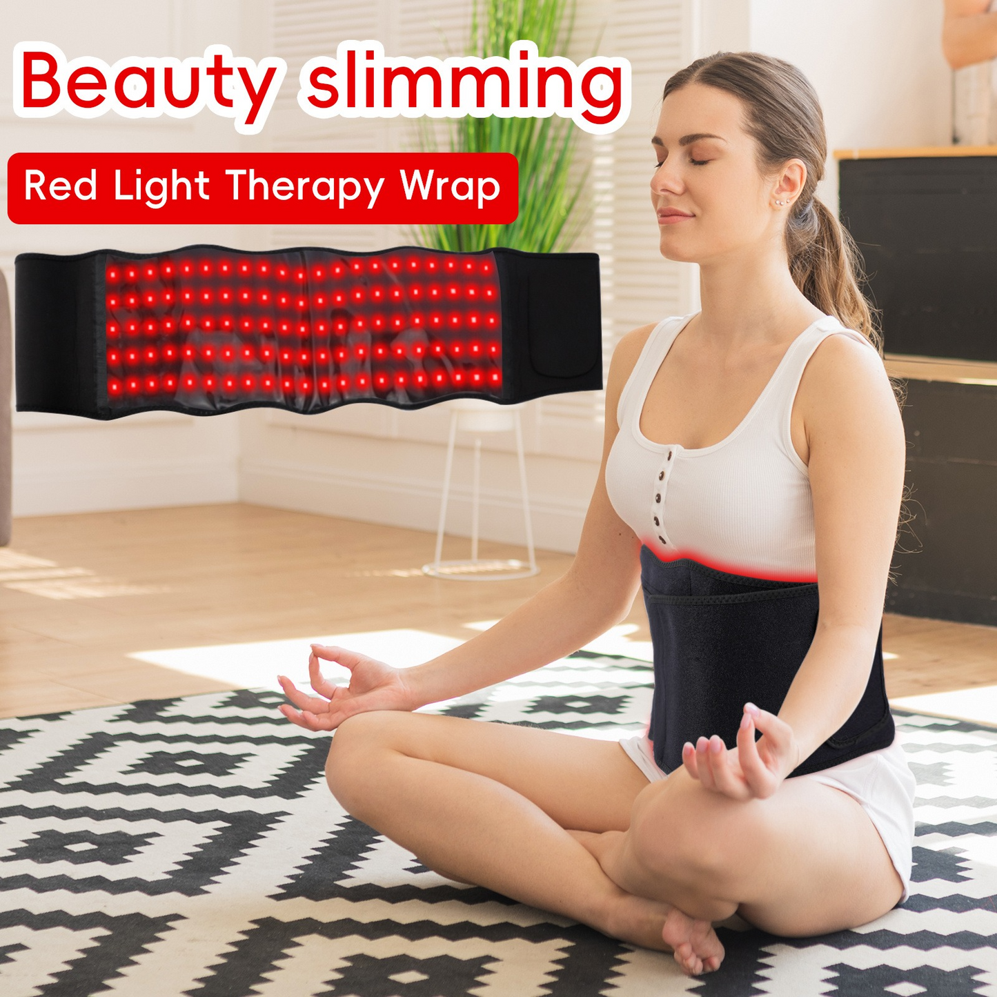 Wearable Red Light Massage Belt